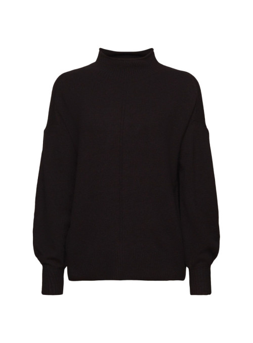 wool mock neck