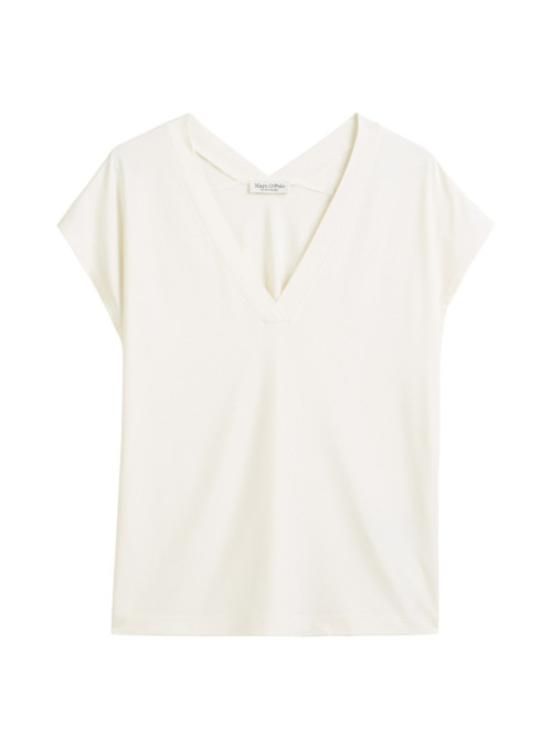 Jersey-blouse, short-sleeve