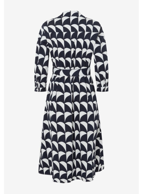 Poplin Print Dress