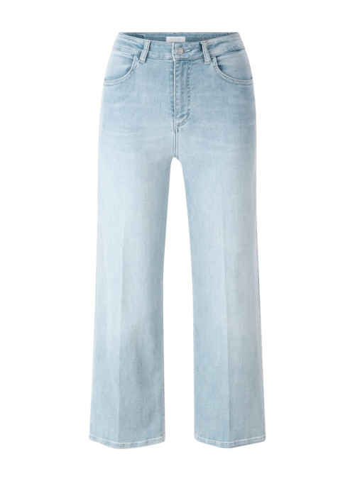 Culotte Light Blue Satin Denim