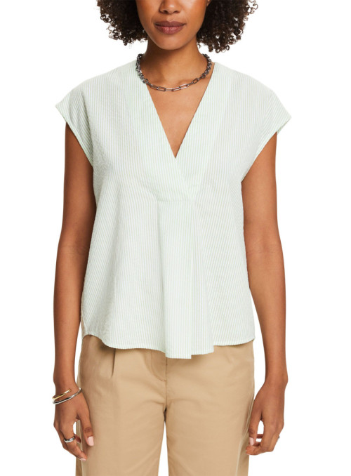 v neck blouse