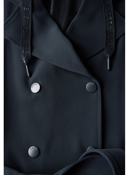 Sportive Trenchcoat w. detacha