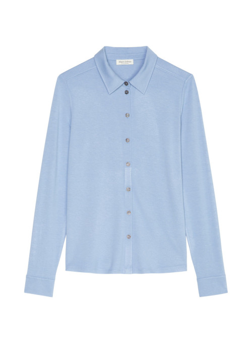 Jersey blouse, long sleeve,...