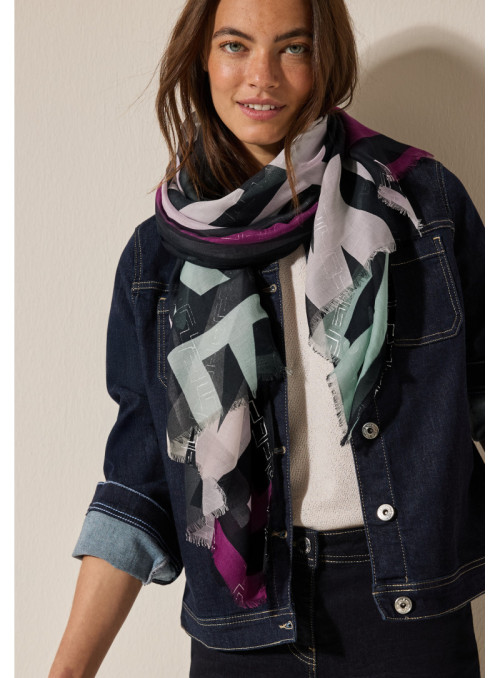 Foil Print Scarf
