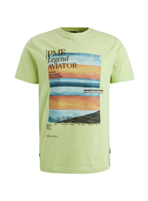 Short sleeve r-neck single...