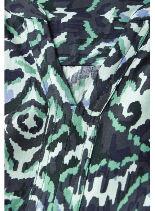 Multicolor Print Dress